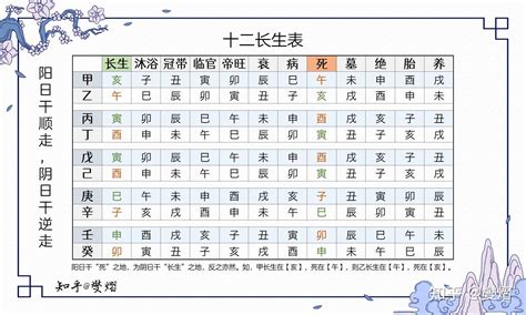 十二長生|八字之十二長生表詳解